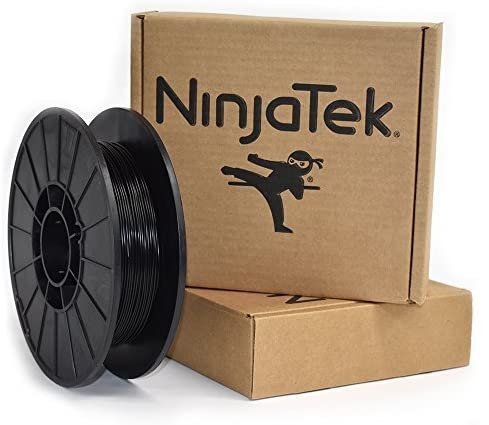 NinjaTek - 3DNF0117505 3DNF01117505 NinjaFlex TPU Filament, 1.75mm, TPE.5kg, Midnight (Black) (Pack of 1)