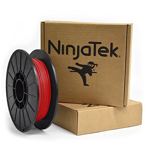 NinjaTek - 3DAR0317505 3DAR03117505 Armadillo TPU Filament, 1.75mm, TPE.5kg, Fire (Red) (Pack of 1)