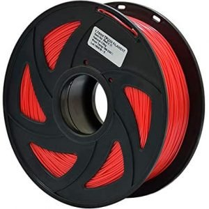 3D Flexible Red TPU Filament 1.75 mm, 2.2 LBS (1KG) Material: TPU