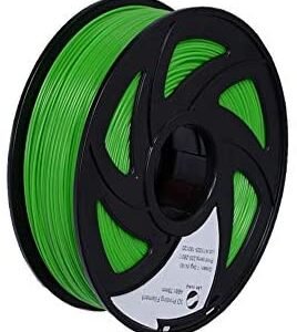 LEE FUNG ABS 3D Printer Filament 1.75mm,1kg (2.2lbs) Spool, Dimensional Accuracy +/- 0.05 mm Green