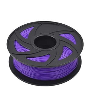 ABS 3D Printer Filament - 2.20 lb (1 kg) The Diameter of 1.75 mm, Dimensional Accuracy ABS Multiple Color (Purple)