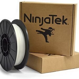 NinjaTek - 3DNF0817505 3DNF08117505 NinjaFlex TPU Filament, 1.75mm, TPE.5kg, Water (Clear) (Pack of 1)