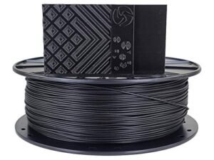 3D Fuel Pro PLA (PLA+) 3D Printing Filament, Made in USA with High Impact Strength & Dimensional Accuracy +/- 0.02 mm, 1 kg (2.2 lbs) 1.75mm Spool in Midnight Black