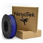 NinjaTek - 3DNF0229010 3DNF02129010 NinjaFlex TPU Filament, 3.00mm, TPE, 1kg, Sapphire (Blue) (Pack of 1)