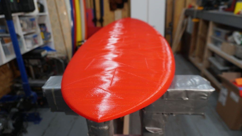 Don’t Let Your PLA Filament Hang Loose With This 3D-Printed Surfboard