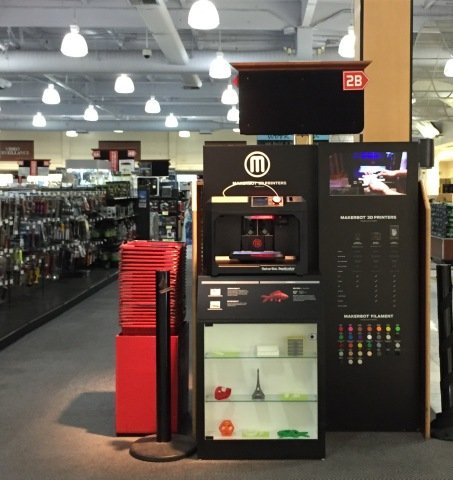 MakerBot 3D Printers and Filament now available at Fry