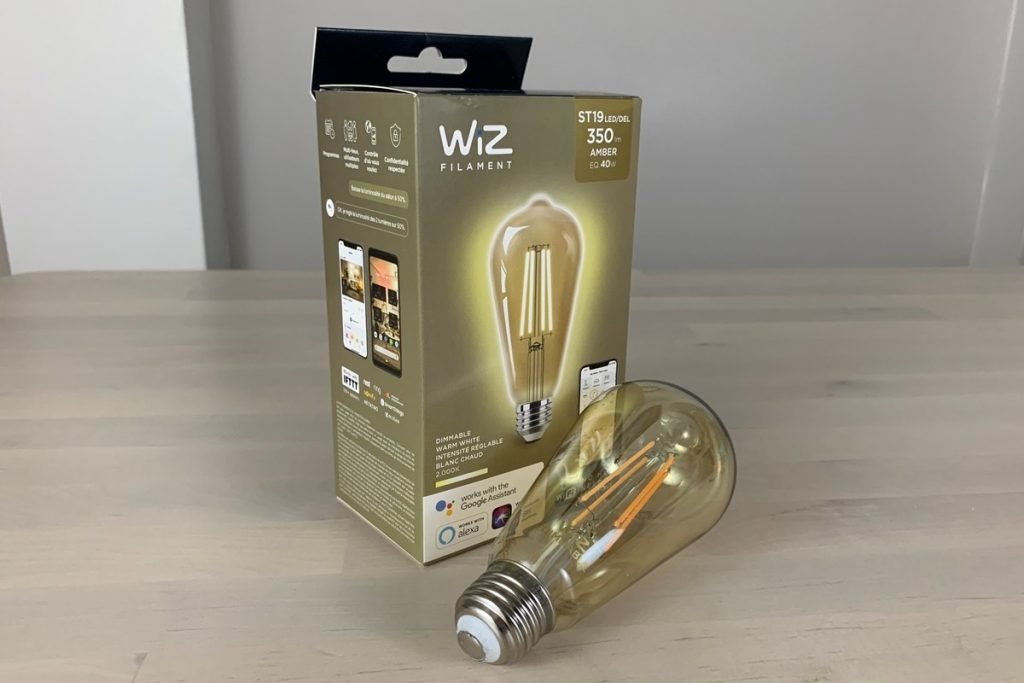 WiZ Connected ST19 Filament Dimmable bulb review: This vintage Wi-Fi bulb is well suited for accent lighting