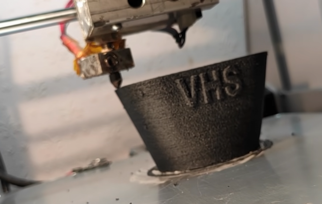 3D Printing With VHS Tape Filament