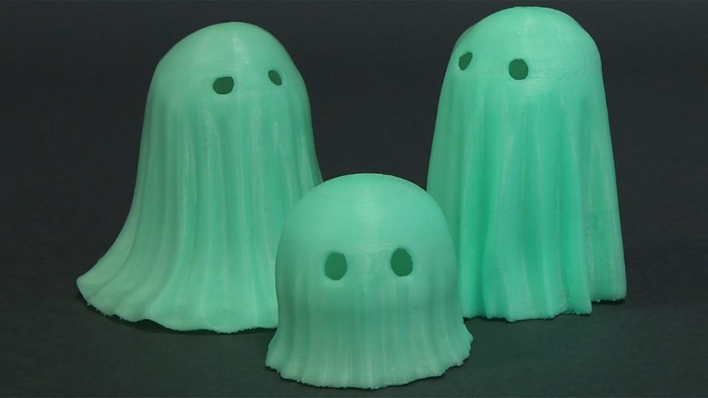 You can now 3D print with this creepy glow-in-the-dark filament