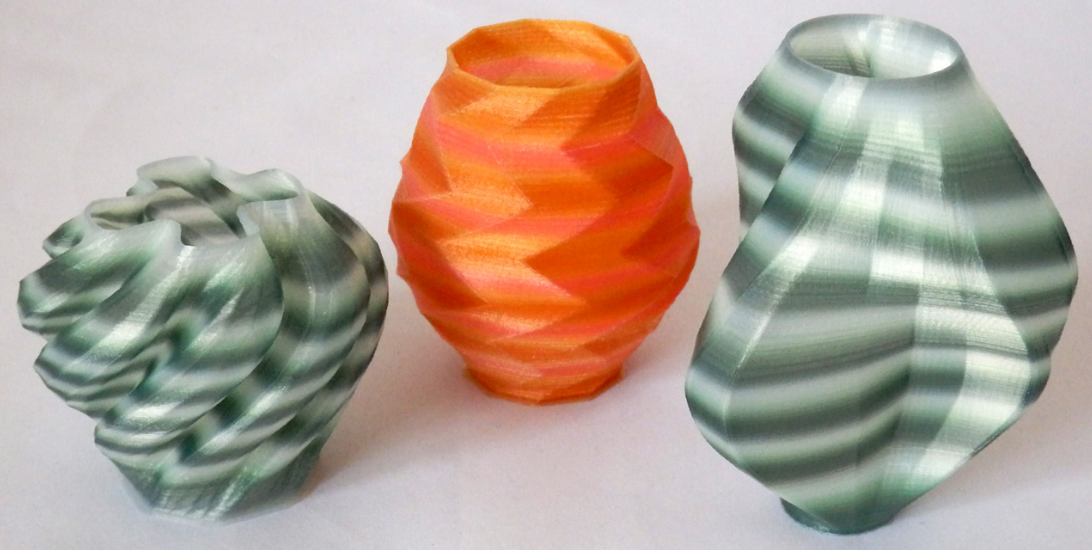Tie-Dyed Filament Sings With Color