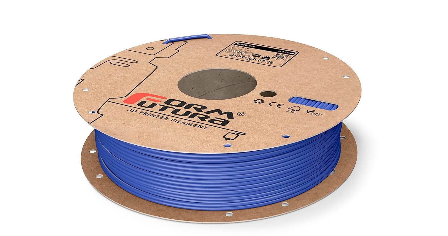 ABS Filament EasyFil ABS 2.85mm Dark Blue 750 gram 3D ABS Filament EasyFil ABS 2.85mm Dark Blue 750 gram 3D Printer Filament